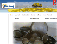 Tablet Screenshot of metalfondi.com